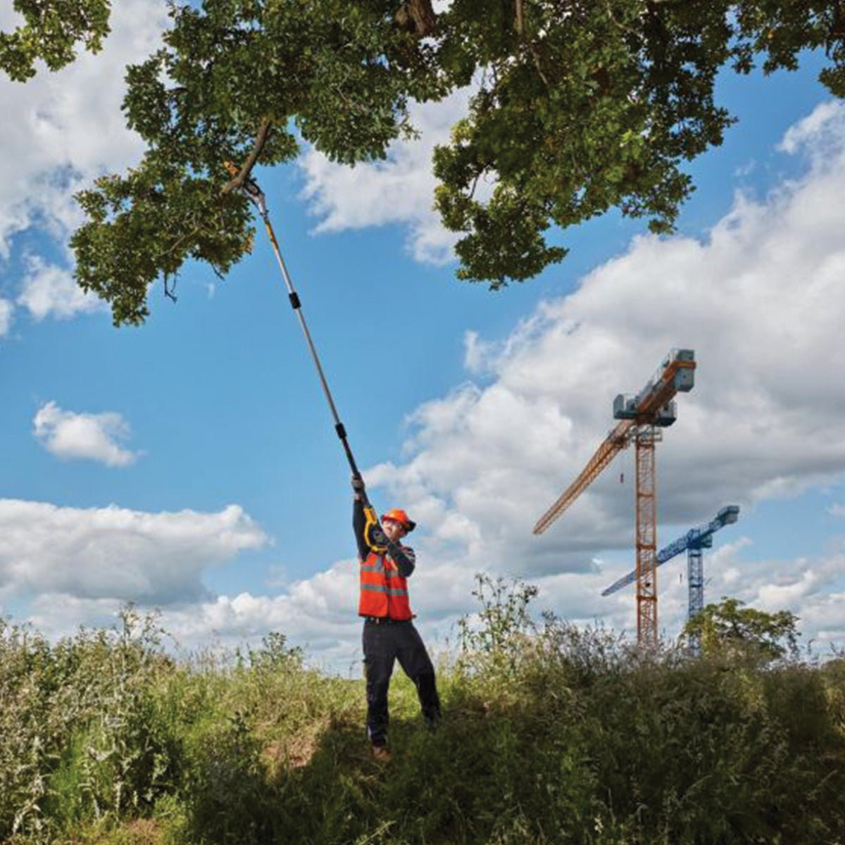 PRUNER on extension pole XR 18V and ACCESSORIES - DeWALT - DCMPS567P1-QW PRUNER on extension pole XR 18V and ACCESSORIES - DeWALT - DCMPS567P1-QW